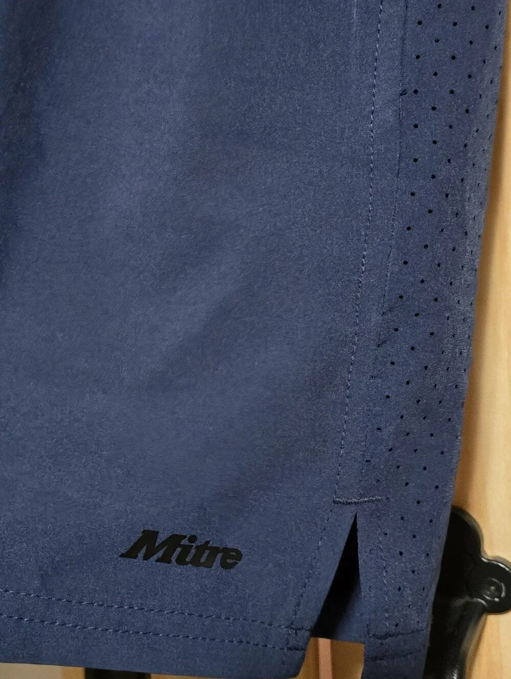 Mitre Men’s Navy Athletic Shorts – Lightweight Breathable Performance